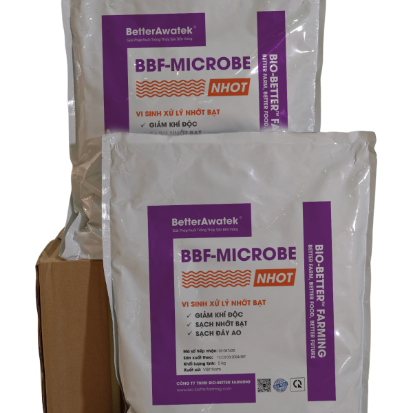 BBF-MICROBE NHOT - KHẮC TINH CỦA NHỚT BẠT VÀ NẤM VẬT BÁM