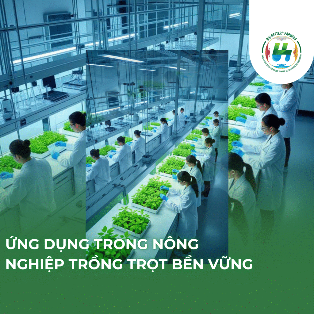 ứng dụng trong nông nghiệp trồng trọt